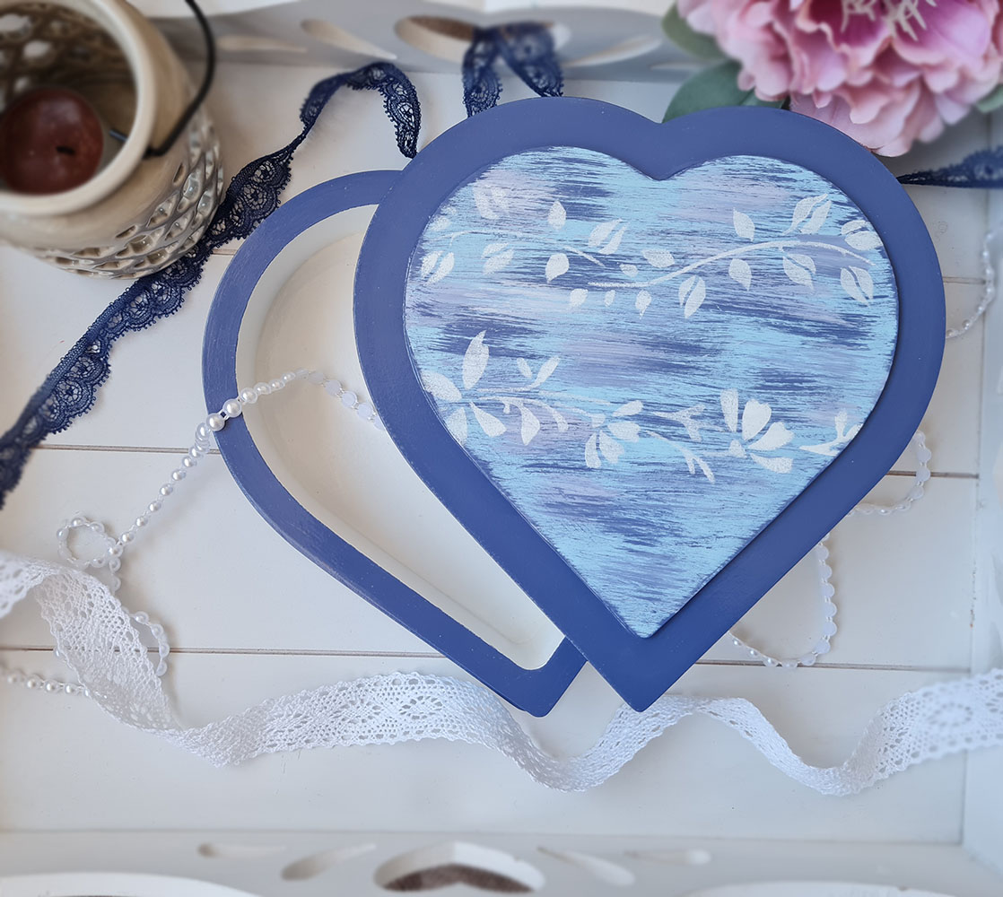Кутия за бижута - BLUE HEART