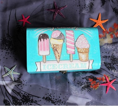 Детска кутия за бижута - ICECREAM Детска кутия за бижута - ICECREAM