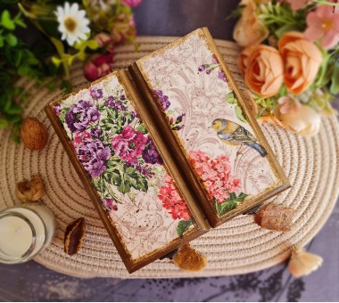 Кутия за чай - Vintage Flower Кутия за чай - Vintage Flower
