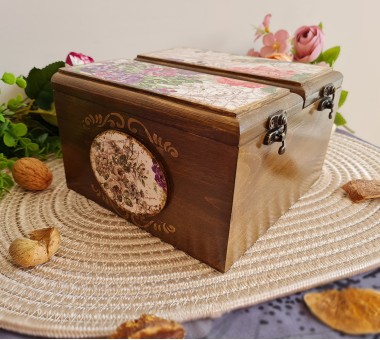 Кутия за чай - Vintage Flower Кутия за чай - Vintage Flower