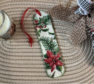 Книгоразделител "Коледна звезда"