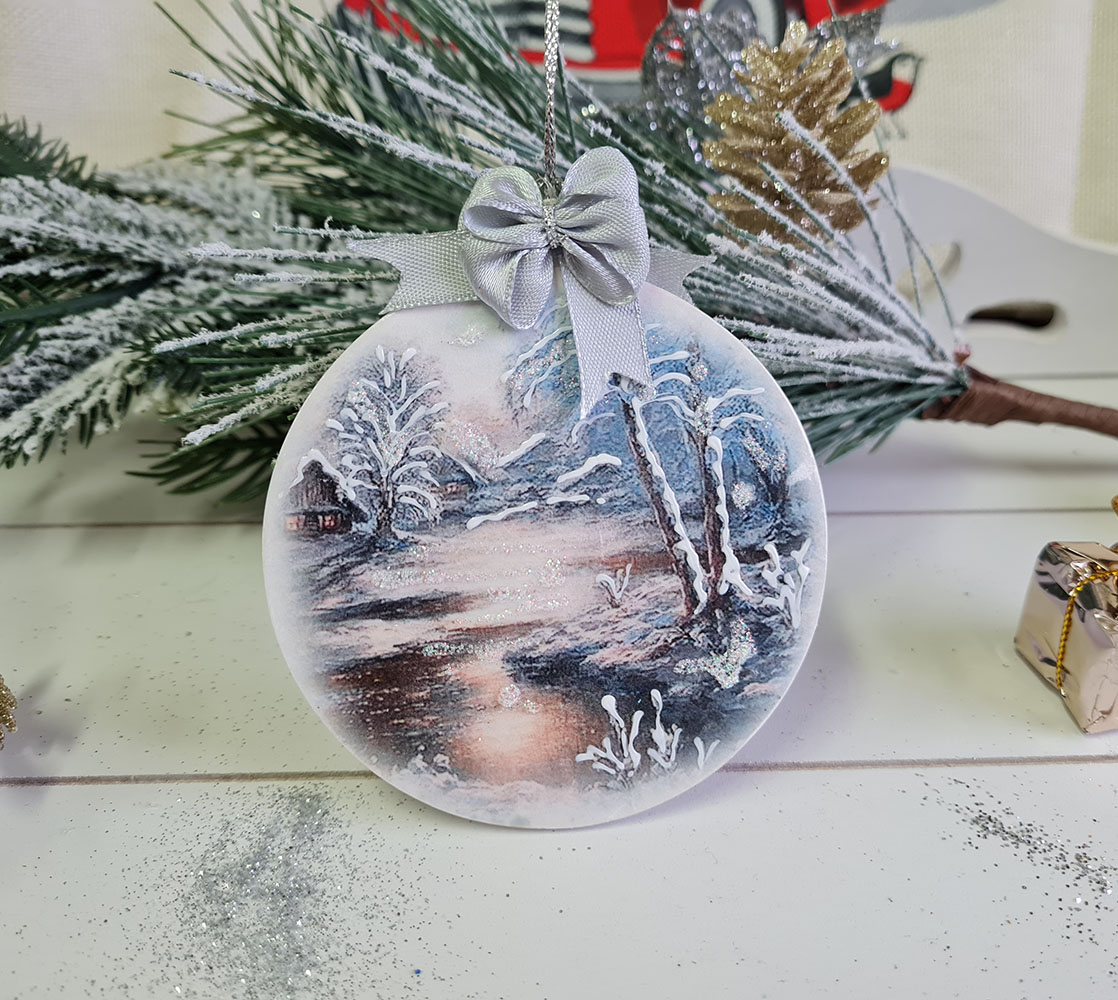 Украшение за елха "Снежна Коледа"