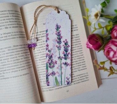 Книгоразделител "Lavender"