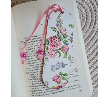 Книгоразделител "Рози" 