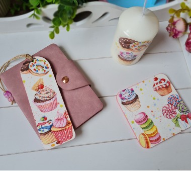 Подаръчен комплект "Cupcake" Подаръчен комплект "Cupcake"