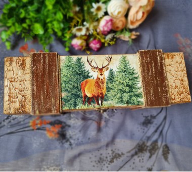 Кутия за вино "Благороден елен" 