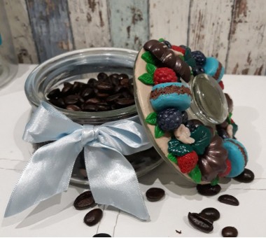 Буркан за кафе/захар "Сладко изкушение"