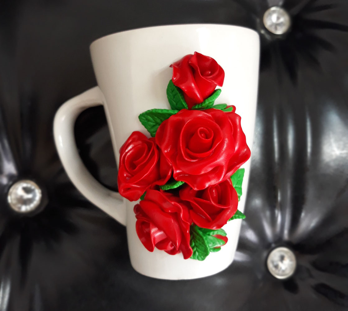 Чаша "Червени рози"