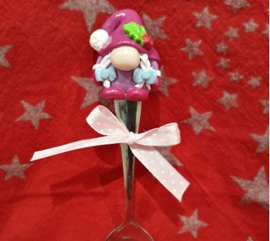 Коледна лъжичка с джудже Коледна лъжичка с джудже