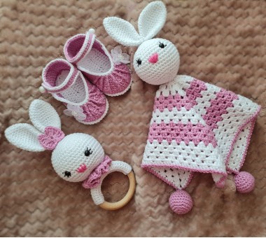 Бебешки комплект за изписване за момиче