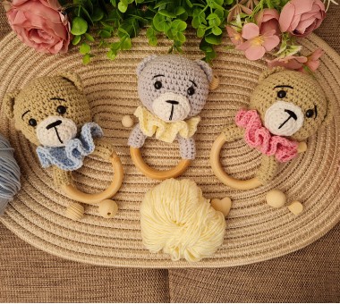 Бебешка дрънкалка "Мече" 