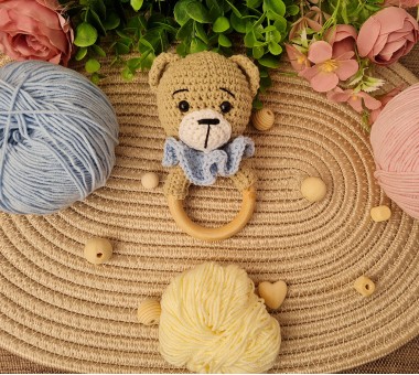 Бебешка дрънкалка "Мече" 